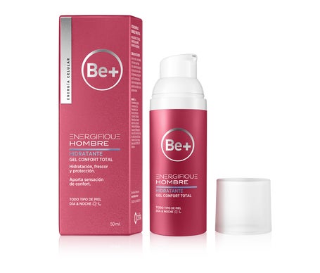 Be+ Energifique Hombre Hidratante Gel Confort Total 50 Ml