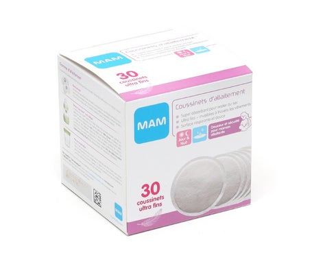 Almohadillas de lactancia Mam White lot of 30