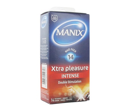 Manix Xtra Pleasure 14 préservatifs