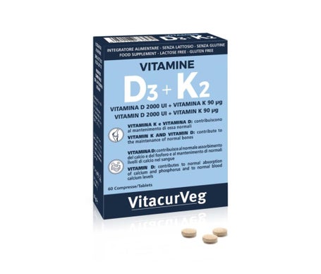 Pharmalife Vitamina D3+K2 Vitacurveg 60comp
