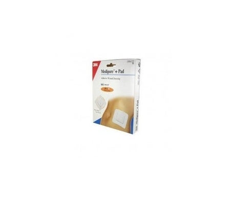 Medipore+pad apósitos 10x15cm 10uds