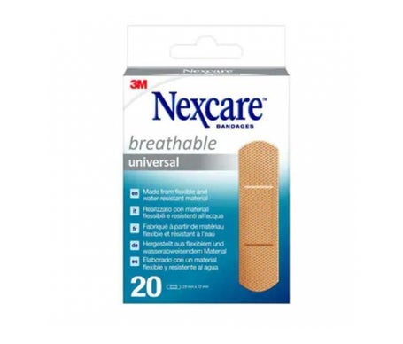 Nexcare Apósitos 19x72mm 20uds