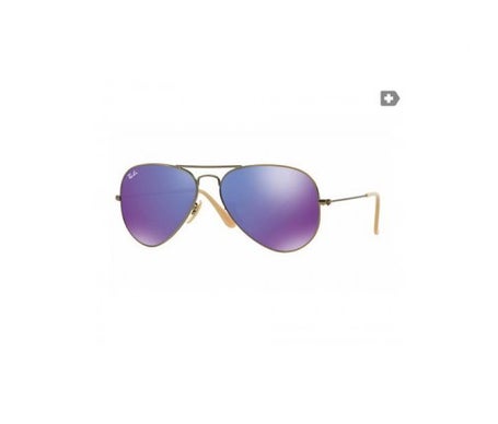 ray ban aviator violet