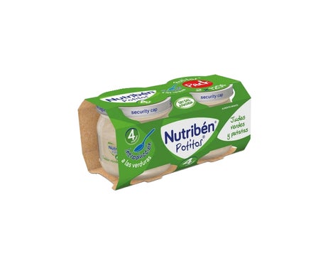 Nutribén Pack Potitos Judías Verdes y Patatas 1ud
