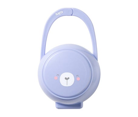 Saro Baby Cajita Portachupete Twin Blue 1ud