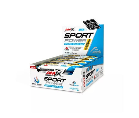Amix Performance Sport Power Energy Snack Bar Banana Choco-Chip 20x45g | Natural Doctor
