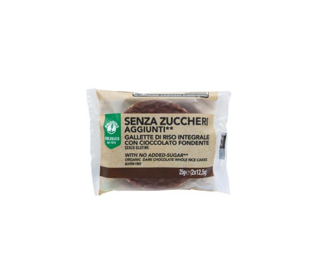 Probios Galletas Arroz Chocolate Oscuro 25g