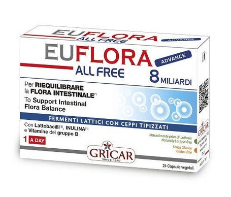 Herbofarm Euflora 4 Fermentos Lacticos 24caps.