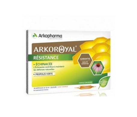 Arkopharma Arkoroyal Resistencia Propóleo 10 ampollas