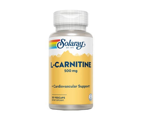 Solaray l-carnitine 500mg 30cáps