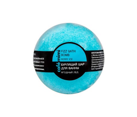 Café Mimi Bomba de Baño Efervescente Hielo de Bayas 120g