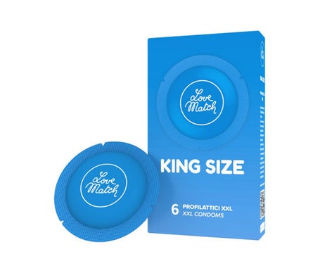 Love Match Preservativo King Size 6uds