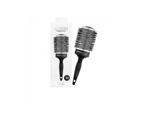 Lussoni Care & Style Round Silver Styling Brush 65mm 1ud