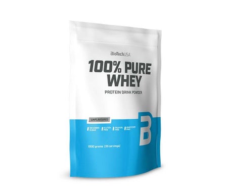 BioTech USA 100% Pure Whey Unflavoured 1000g | Natural Doctor
