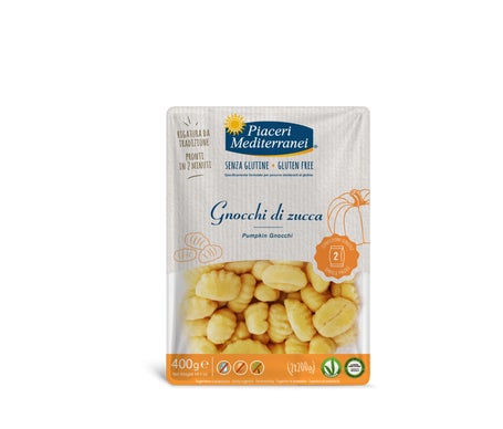 Piaceri Mediterranei Ñoquis de Calabaza Sin Gluten 400g de EUROSPITAL | Natural Doctor
