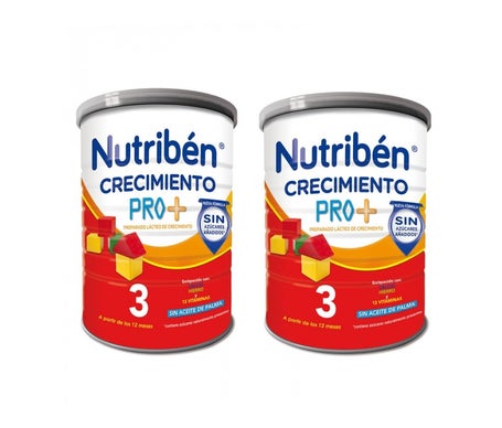 Nutriben Pack Leche Crecimiento Pro+ 3 2x800g