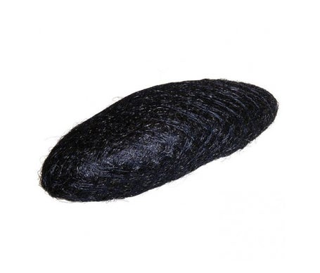 Eurostil Relleno Moño Grande Alargado Negro 1ud