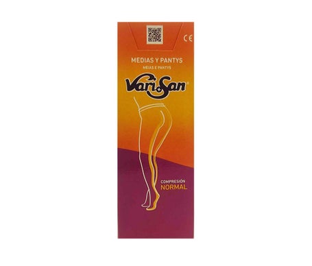Vari+San Panty Compresión Normal Calibrado Beige Talla 2