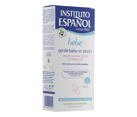 Instituto Español Bebe Gel de Banho sem Sabão 500ml