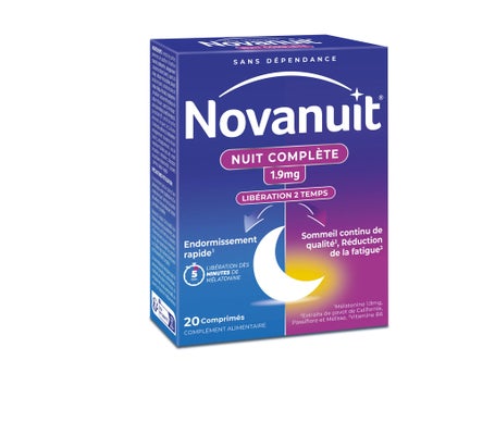 Novanuit Noche Completa 1,9mg 20comp