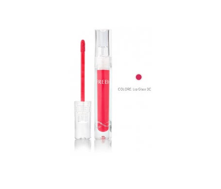 Free Age Lip Gloss 3C Ultra Bright Lip Gloss Efecto Emoliente Reflejado por Luz