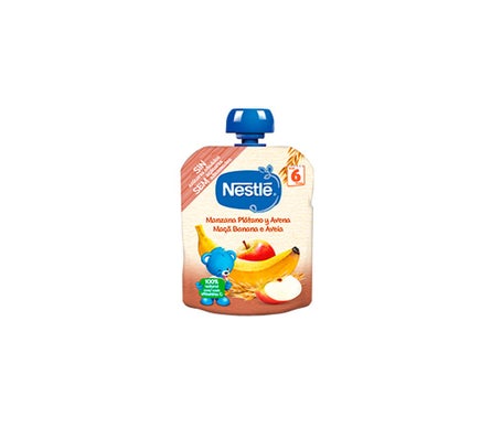 Naturnes Compota Plátano Manzana Pera 130g