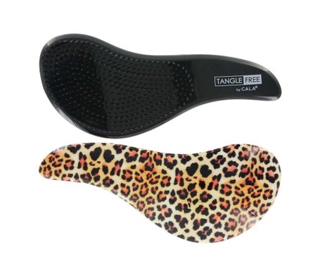 Cala Tangle-Free Cepillo Cabello Negro Marrón Leopardo 1ud