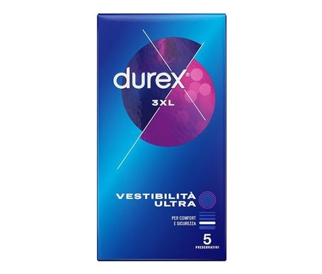 Durex 3XL (5 pcs) - Preservativos