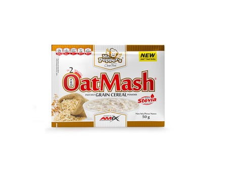 'Amix Mr Popper''s OatMash Harina de Avena Fresa Yogur 50g'