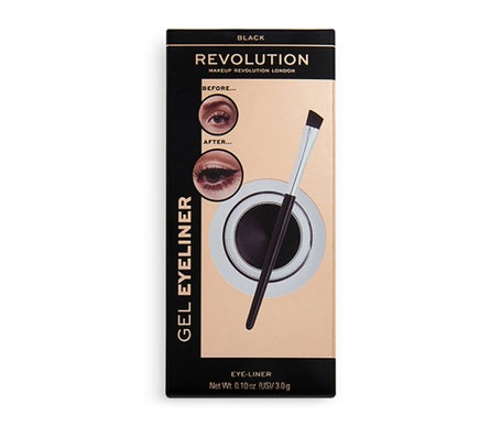 MakeUp Revolution Gel Eyeliner Life-Proof Black 3g