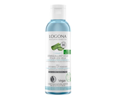 Logona Aceite Desmaquillante Ojos Suave Aloe y Almendras 125ml