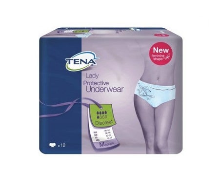 Tena Protective Underwear Discreet T-media 12uds