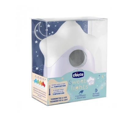 Chicco Sweet Lights Luz Nocturna Estrella Recargable