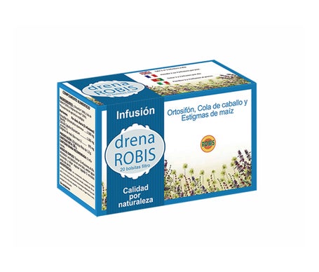 ROBIS Drena Infusión de Ortosifón, Cola de Caballo y Estigmas de Maíz 20uds