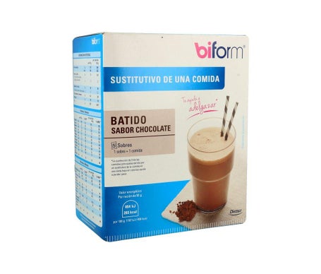 Biform batido chocolate 5 sobresx50g