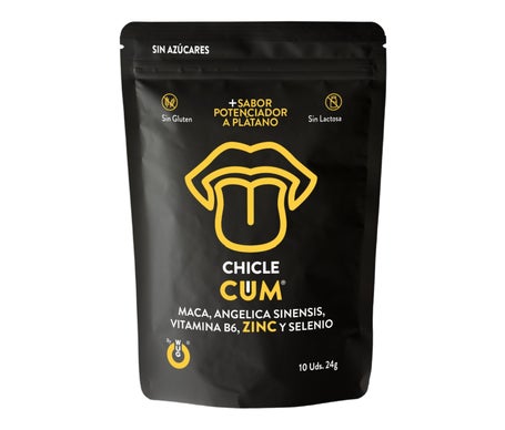 Wug Chicle Cum Potenciador de Eyaculación Sabor Plátano 10uds