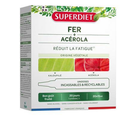 Superdiet Hierro + Acerola 20x15ml | Natural Doctor