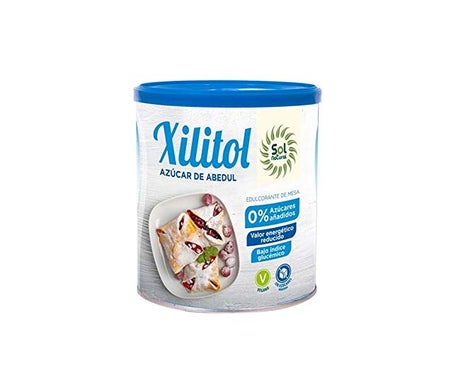 Solnatural Azúcar Abedul Xilitol Sin Lactosa 500g