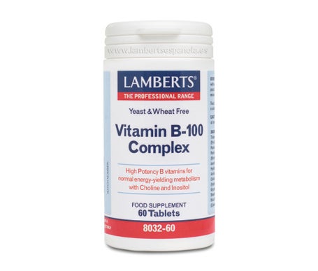 Lamberts Vit B 100 Complex 60 Comp