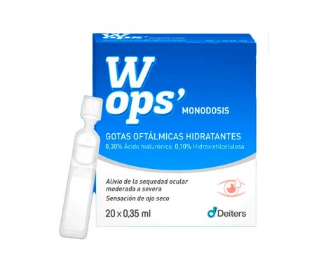 Wops Gotas Oftálmicas Hidratantes 20uds