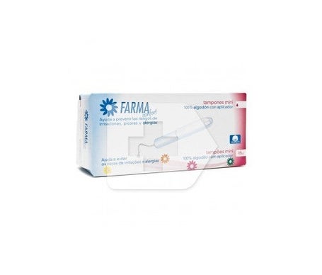 Farmaconfort Tampon 100% Algodón Mini 18uds