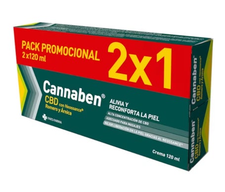Cannaben Crema 2x120 ml