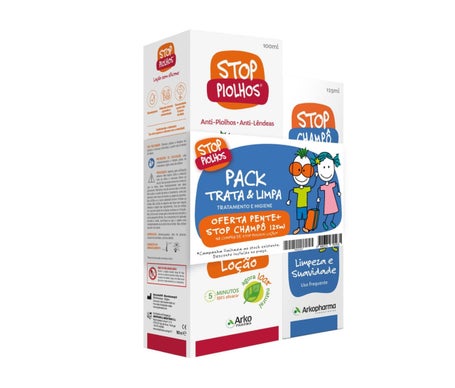 Arkopharma Pack Stop Piojos Trata y Limpia