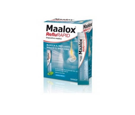 Maalox Reflurapid 20Bust de Sanofi | Natural Doctor