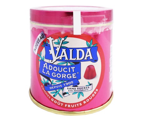 Valda Gommes Fruit Rouge Sans Sucre 140g