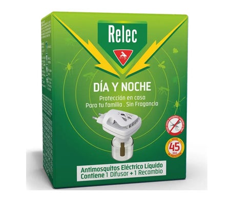 Relec Día y Noche Antimosquitos Difusor Eléctrico + Recambio