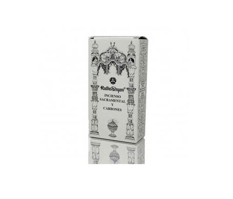 Radhe Shyam Incienso Sacramental y Carbones 100g | Natural Doctor
