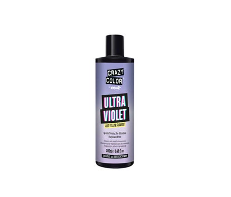Crazy Color Ultraviolet No Yellow Shampoo 250ml