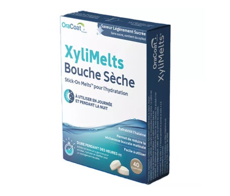 XyliMelts Boca Seca Sabor Suave a Azúcar Sin Azúcar 40comp