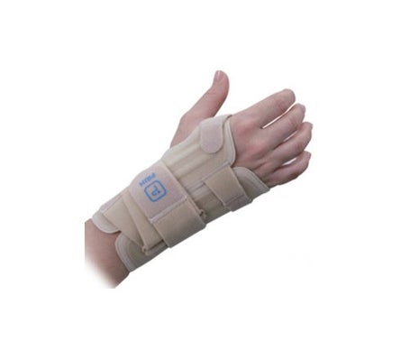 Airmed Muñequera Corta Mano Derecha Beige Am203 Talla L(18-22cm)